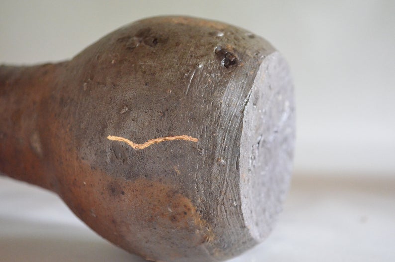 Nanban vase 4467K, kintsugi repair wood fired - Image 2