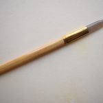 Smoothing and polishing tool for kintsugi