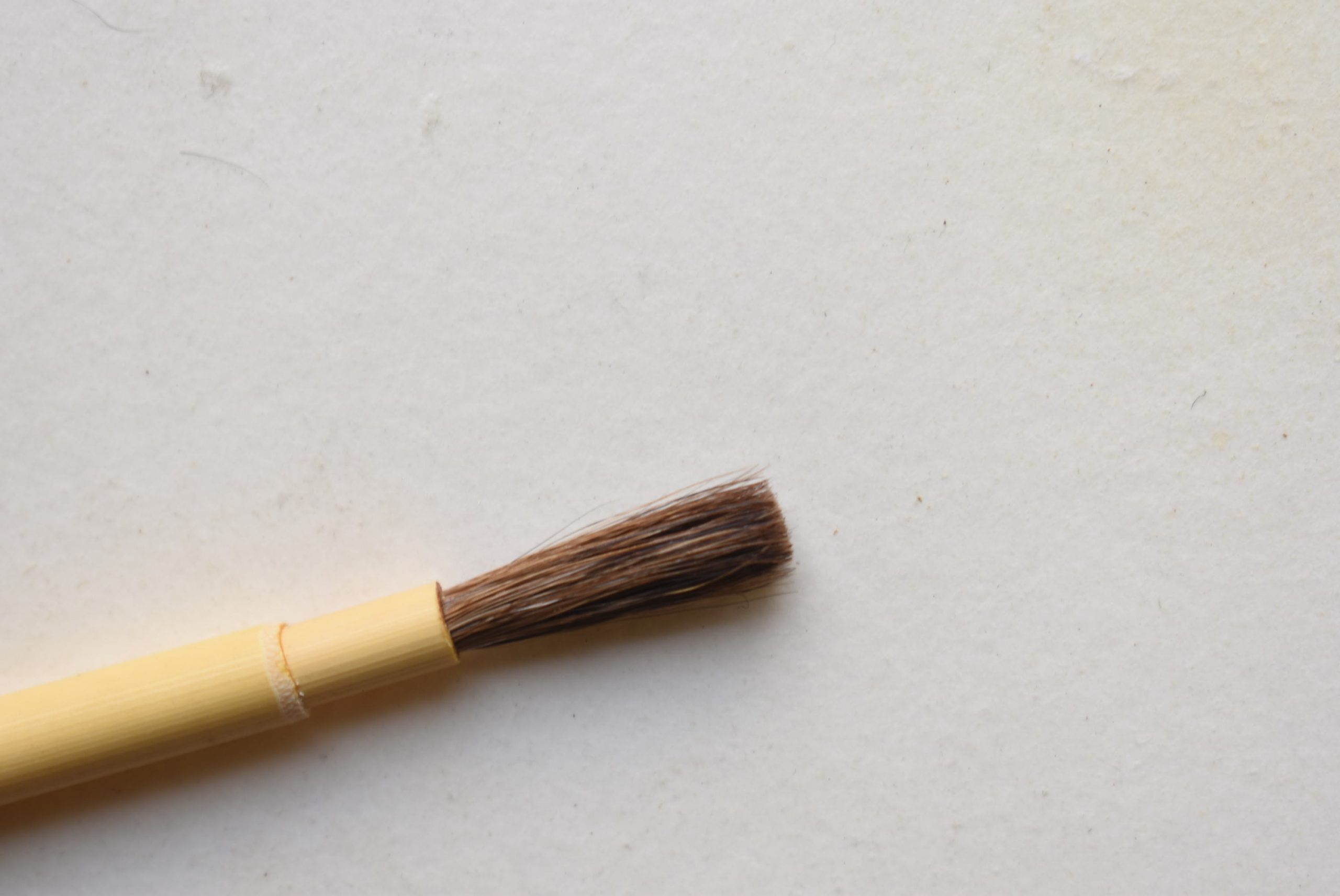 gold brush for traditional, lacquer based kintsugi