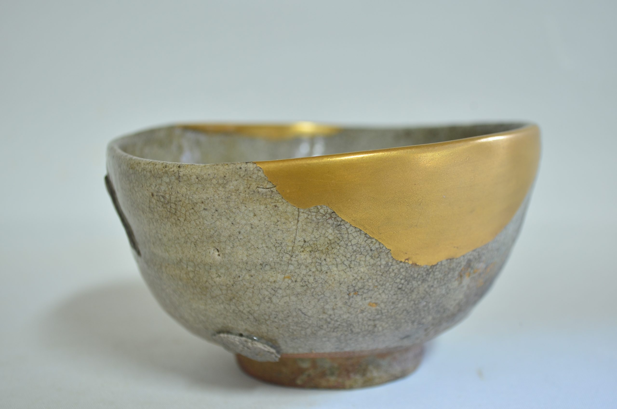 Karatsu bowl 6084, Momoyama period, kintsugi repair kintsugi yobitsugi - Image 4