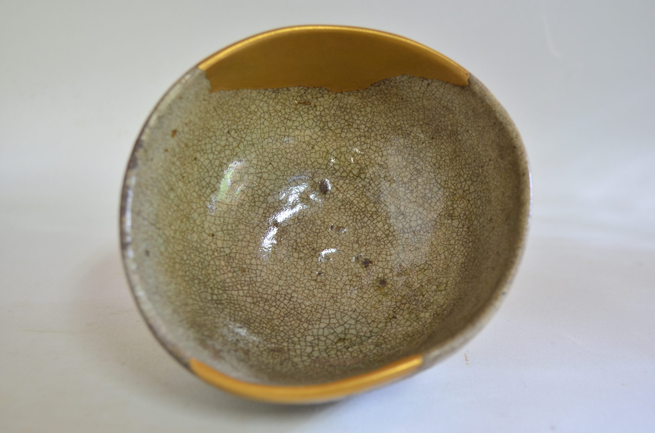 Karatsu bowl 6084, Momoyama period, kintsugi repair kintsugi yobitsugi - Image 2