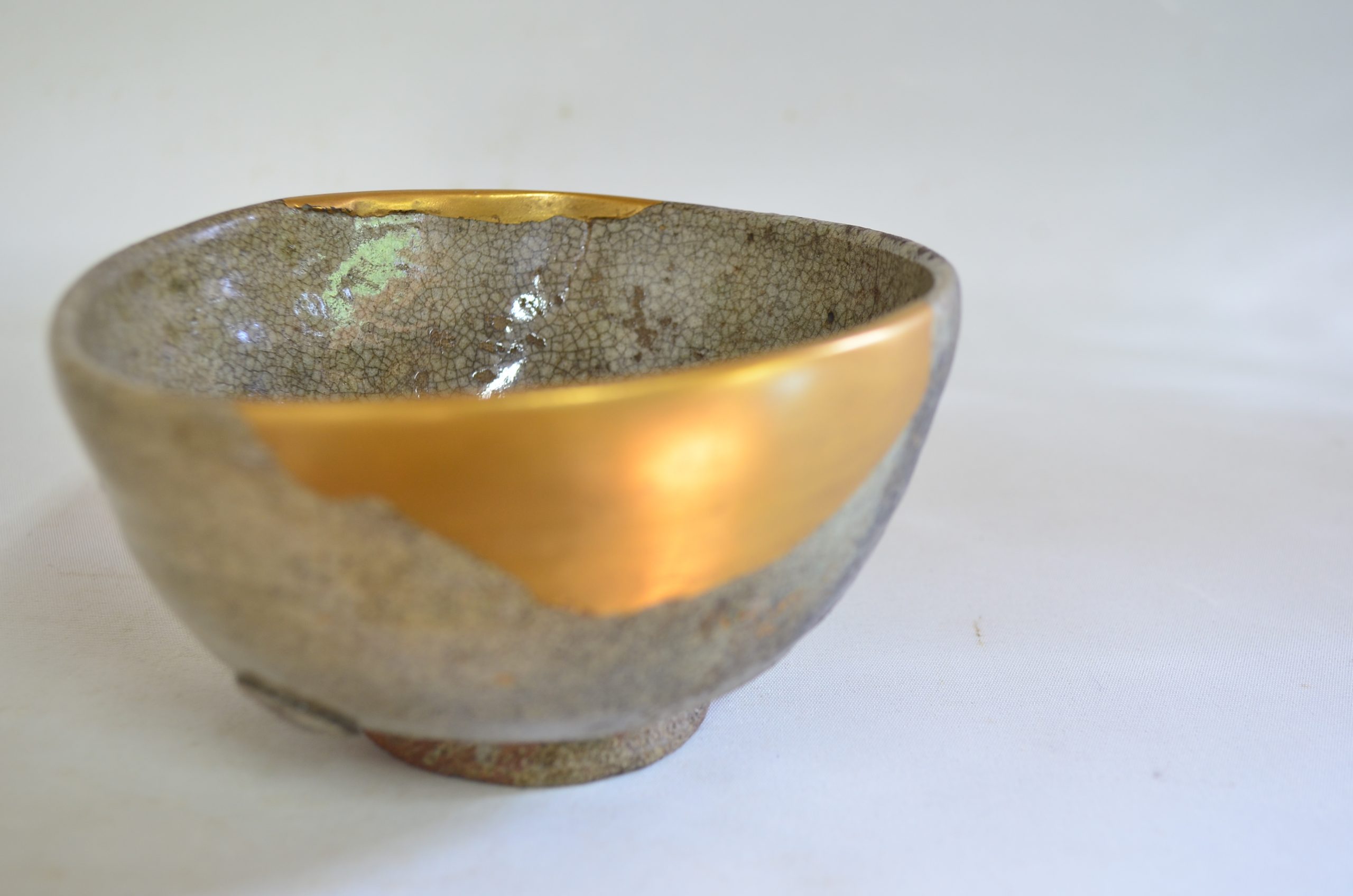 Karatsu bowl 6084, Momoyama period, kintsugi repair kintsugi yobitsugi - Image 3