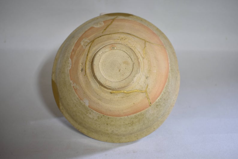 Ko Seto bowl 6136, kintsugi repair kintsugi Kamakura period - Image 3