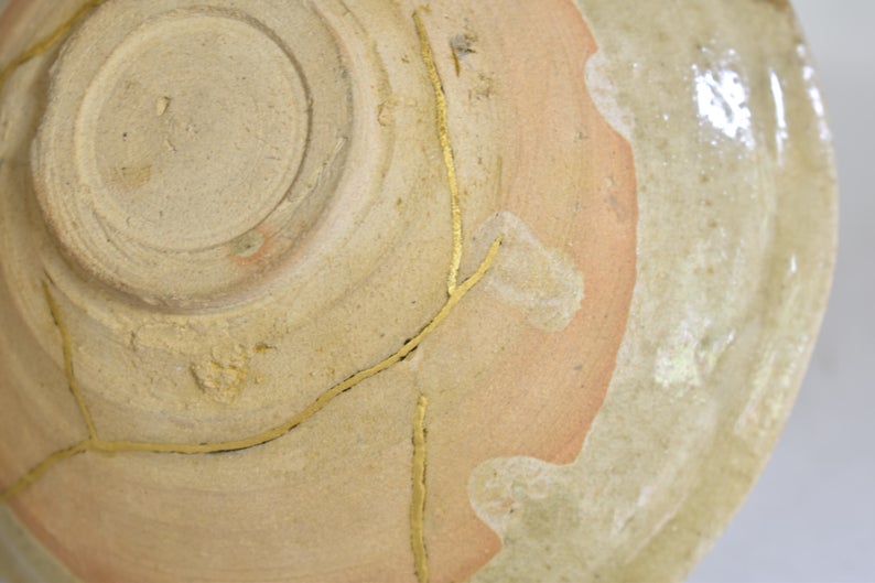 Ko Seto bowl 6136, kintsugi repair kintsugi Kamakura period - Image 5