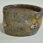 Cup 6069, lacquer and silver kintsugi